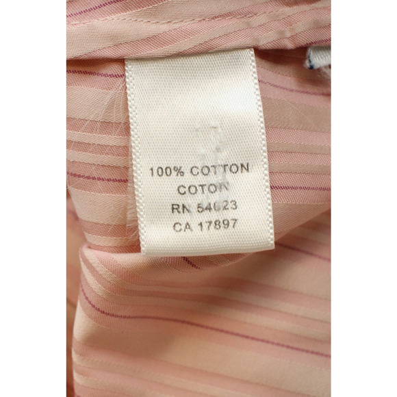 Banana Republic Shirt Womens Size Small Striped Button Up Long Sleeve Cotton - Picture 5 of 6